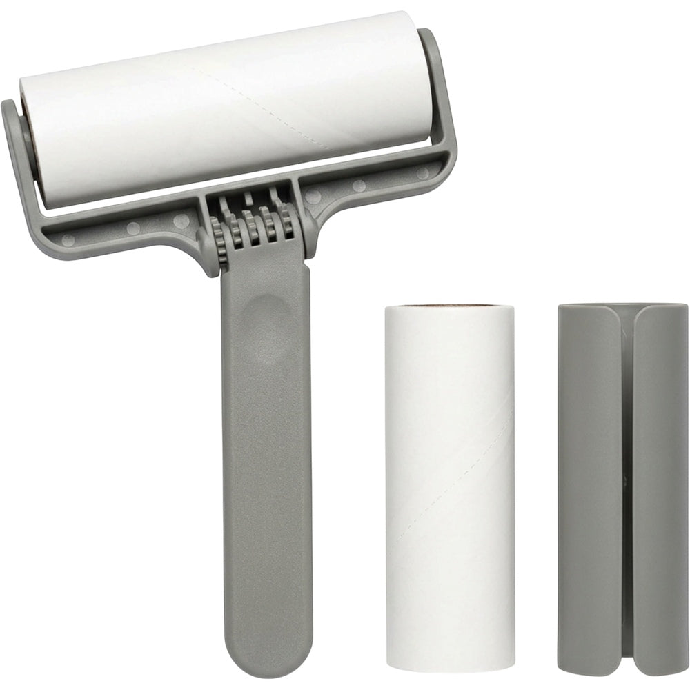 Hish Low-Clearance Hinged Adhesive Lint Roller 60 Sheets Stone - Product view