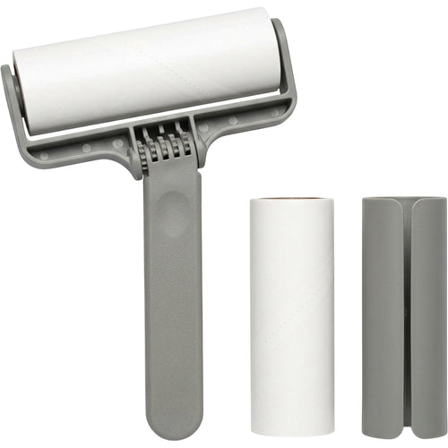 Hish Low-Clearance Hinged Adhesive Lint Roller 60 Sheets Stone - Product view