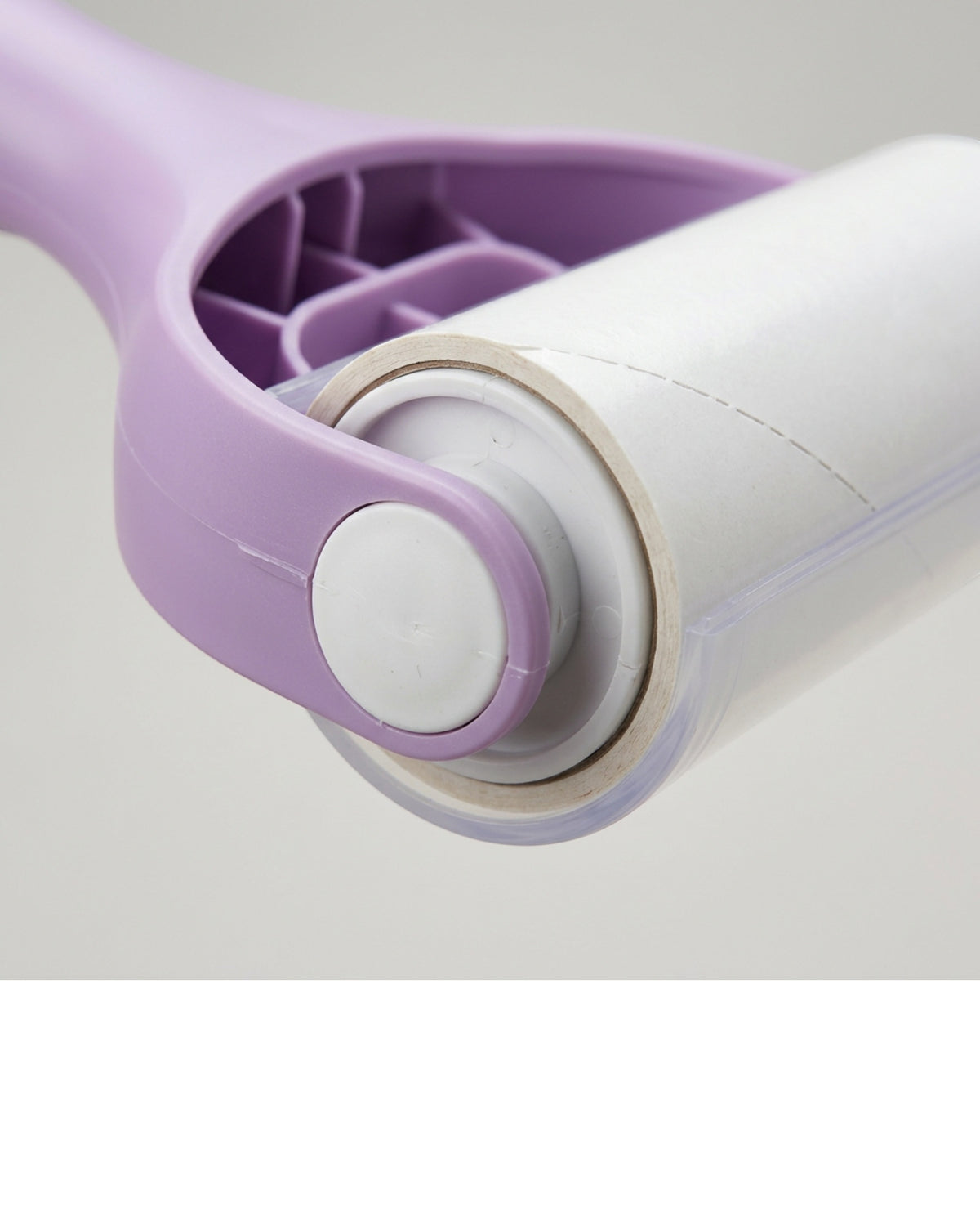Hish Palm-Arch Adhesive Lint Roller 70 Sheets Lilac - Detail view